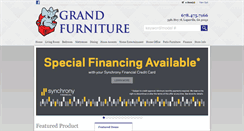 Desktop Screenshot of grandfurniture411.com